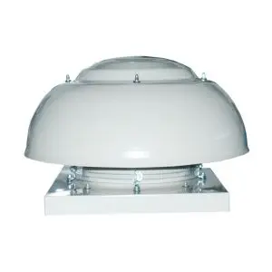 Extracteur Hélicoidal pour toiture avec socle plat