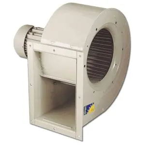 Ventilateur centrifuge a moyenne pression avec turbines multipales