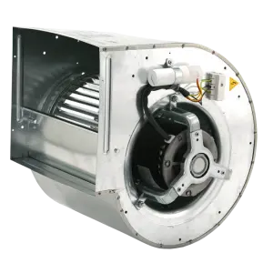 Ventilateur centrifuge double ouie avec moteur